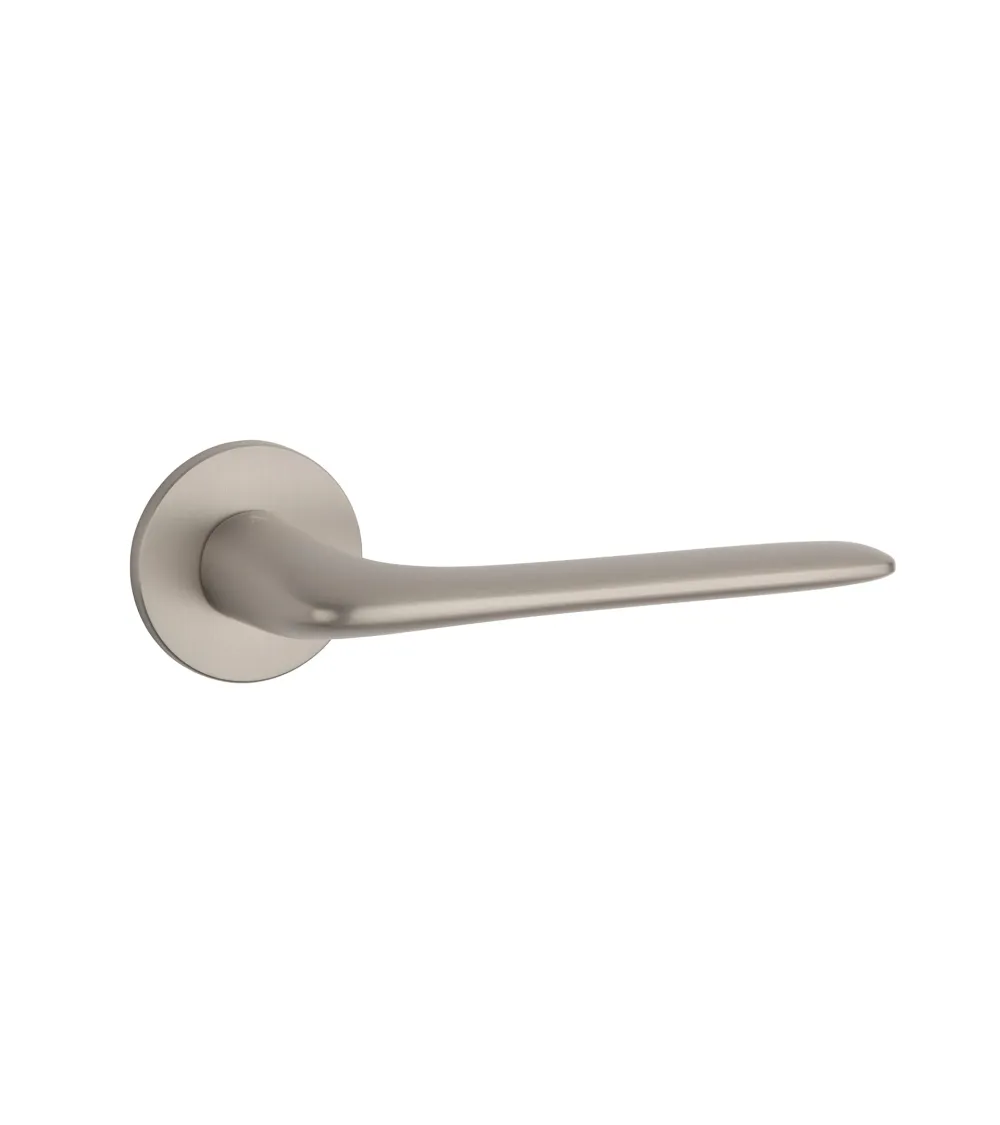 VIOLA brushed nickel door handle design handle