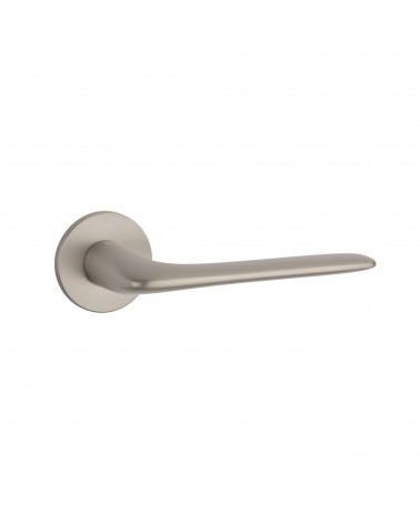 VIOLA brushed nickel door handle design handle