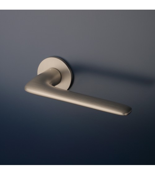 VIOLA brushed nickel door handle design handle