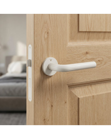 Frella ivory door handles