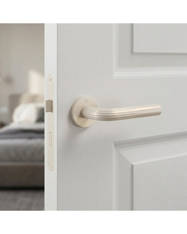 FRELLA round minimalist zamak door handle
