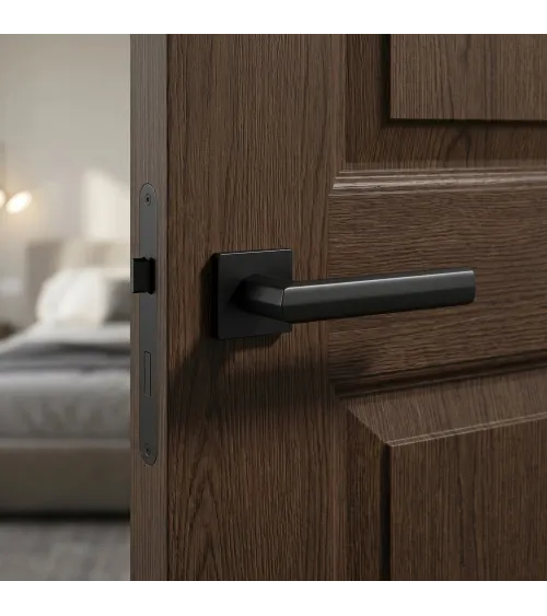 FRESIA black door handle designer handle