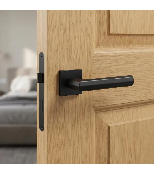 FRESIA black door handle designer handle
