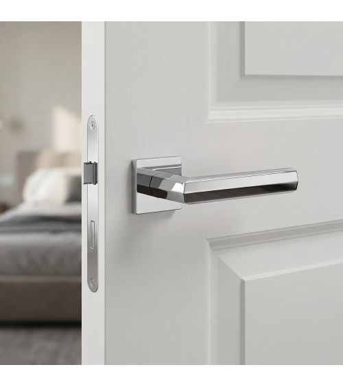 FRESIA polished chrome door handle designer handle