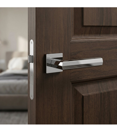 FRESIA polished chrome door handle designer handle