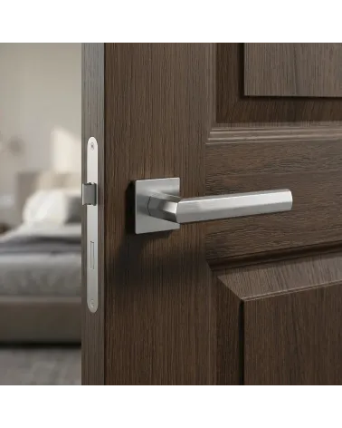 FRESIA square plate door handle