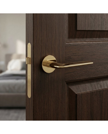 STINGER polished gold door handle