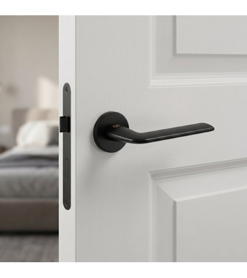 Stinger black door handle - design handle