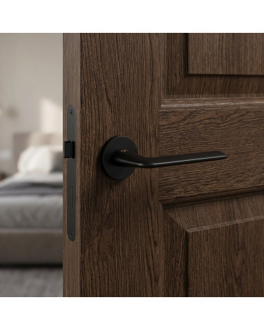 Stinger black door handle