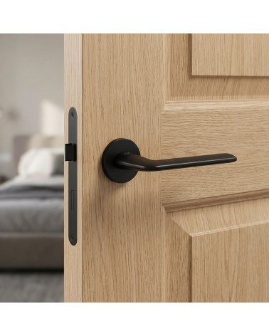 Stinger black door handle