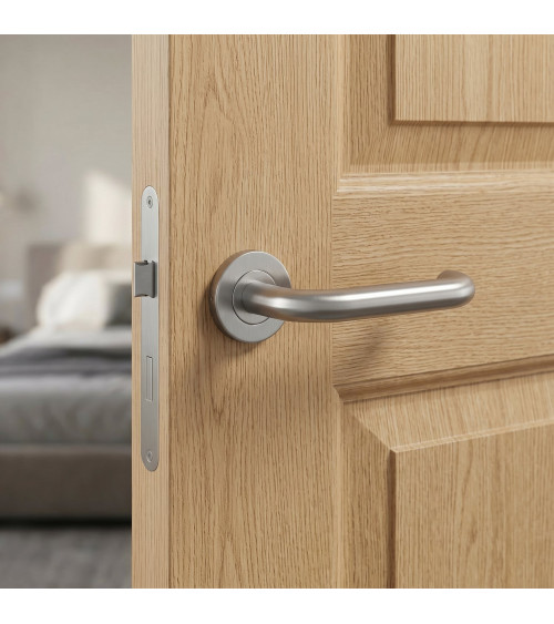 Classic OVAL 1704 door handle designer ironmongery