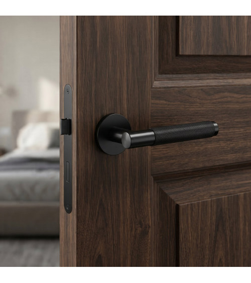 Black DECO door handle designer handle