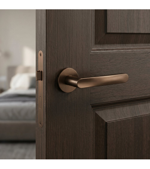 Copper RITA door handle designer handle