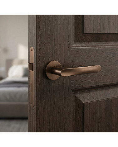 Copper colour door handle RITA