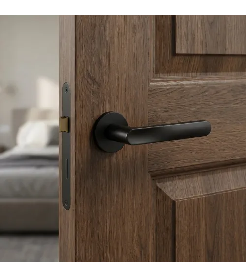 Black RITA door handle designer handle