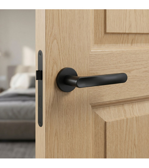 Black RITA door handle designer handle