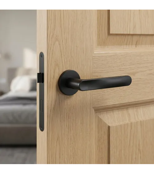 Black RITA door handle designer handle