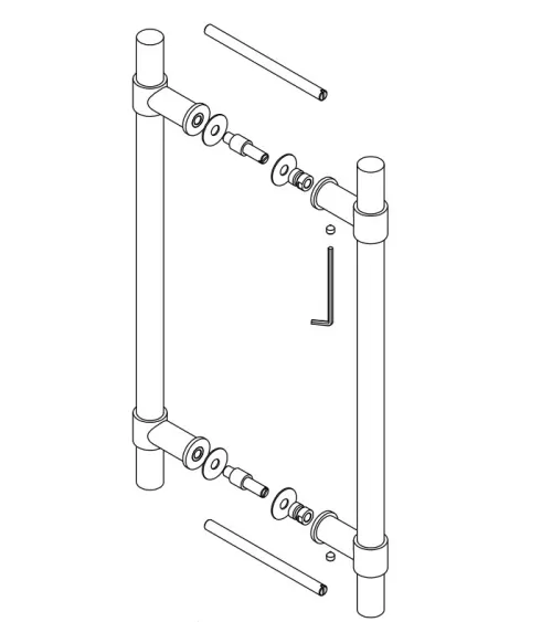 PB400 stainless steel pull handle – FORMANI