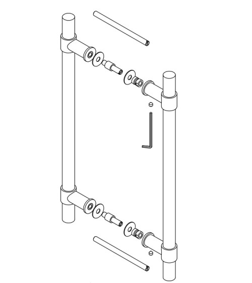 PB400 stainless steel pull handle – FORMANI