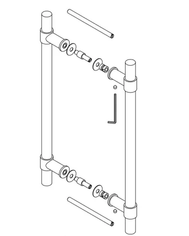 PB400 stainless steel pull handle – FORMANI