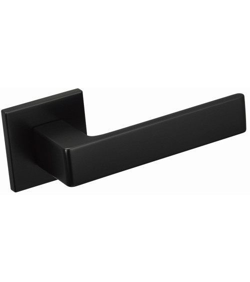 Apollo square polished chrome door handles