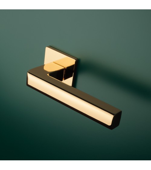 SALICE polished gold door handle designer hardware