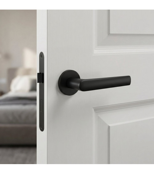 MILA black door handle design handle