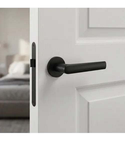 MILA black door handle design handle