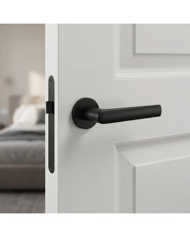 Black door handle MILA
