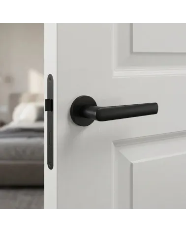 Black door handle MILA