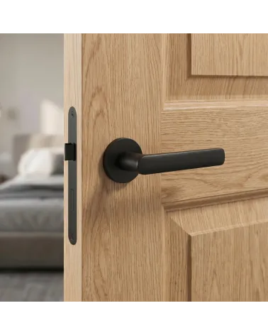 Black door handle MILA