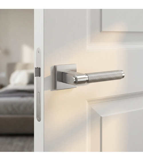 GRANADA satin chrome door handle design handle