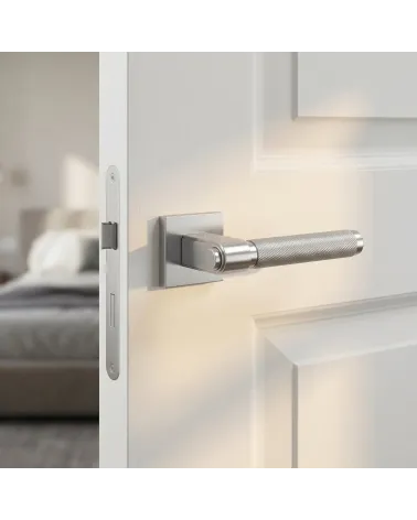 Satin chrome door handle GRANADA