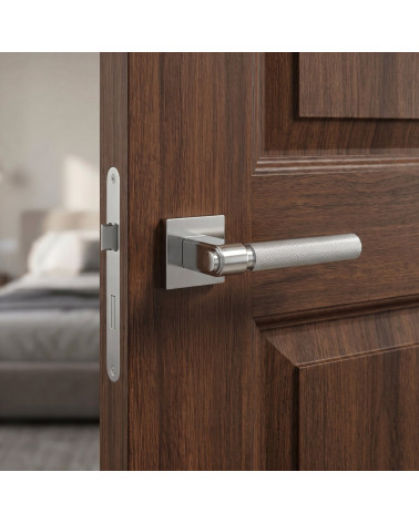Satin chrome door handle GRANADA