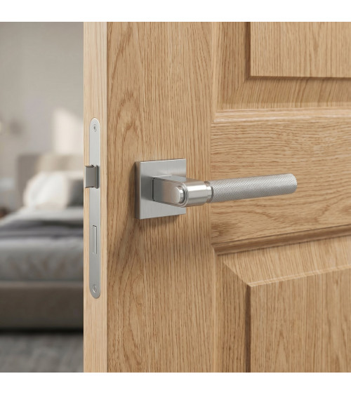 GRANADA satin chrome door handle design handle