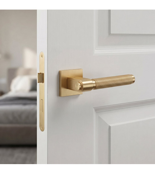Satin gold GRANADA design door handle