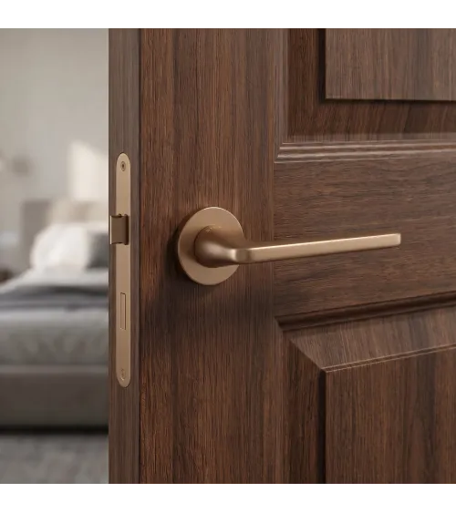 Light brown UTA door handle designer handle