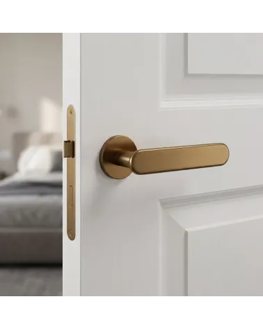 Copper-coloured door handles Maff