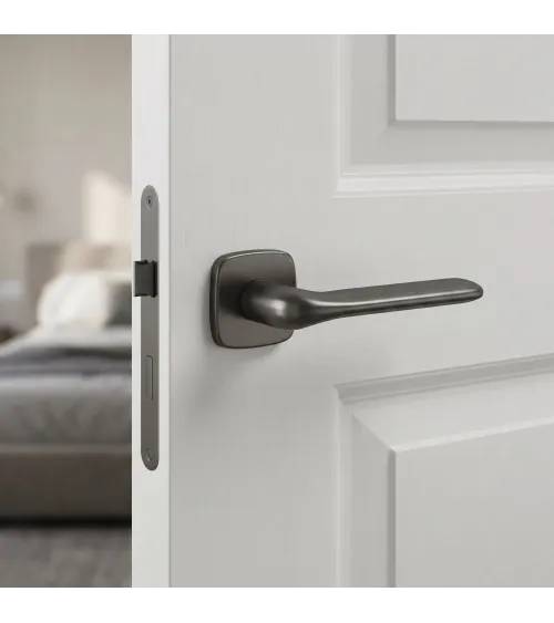 FLAT design door handle in anthracite