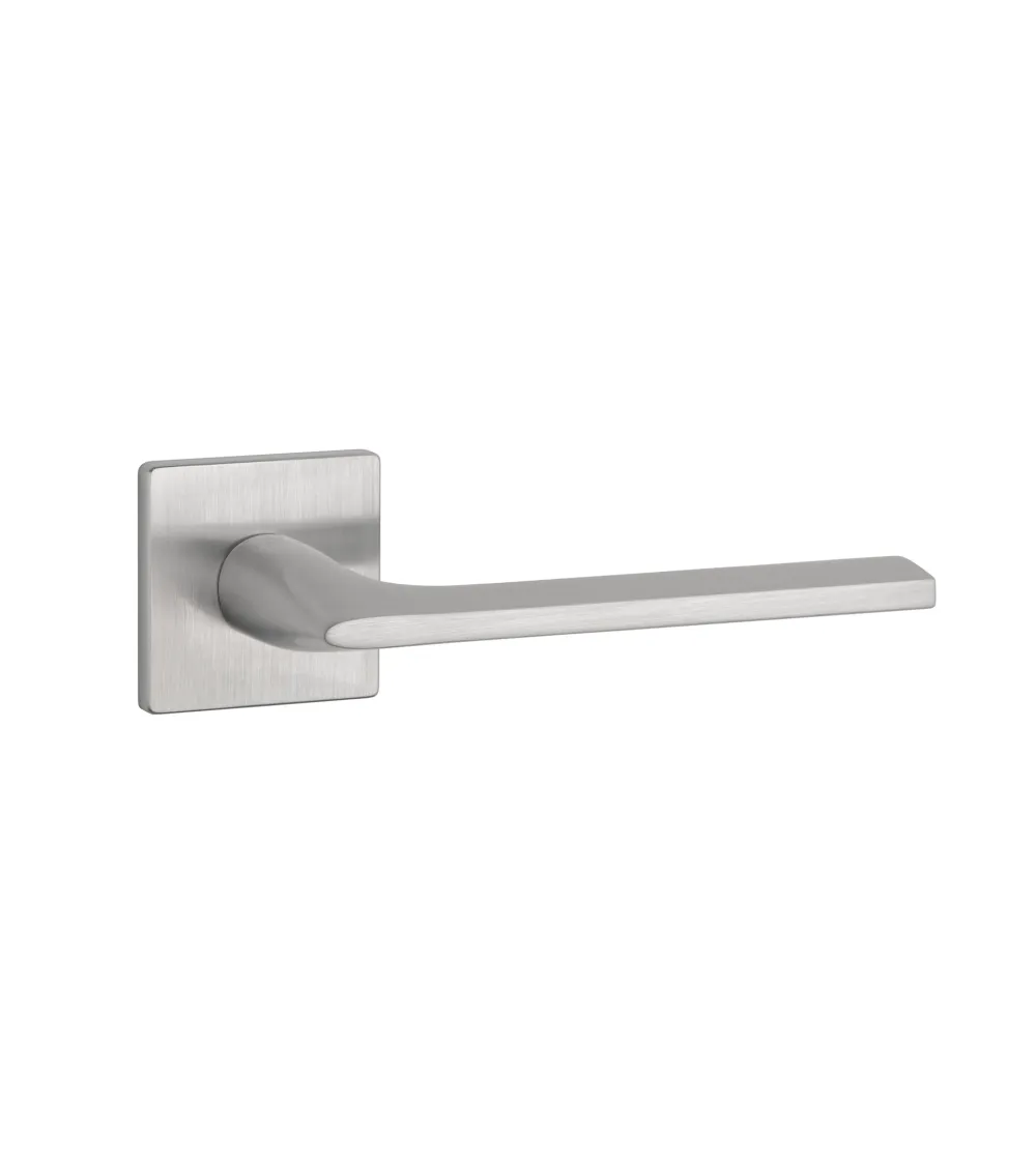 Brushed chrome SALVIA door handle designer handle