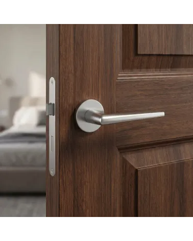 SALTA satin chrome door handles