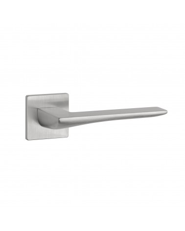 Brushed chrome IRIS door handle designer handle
