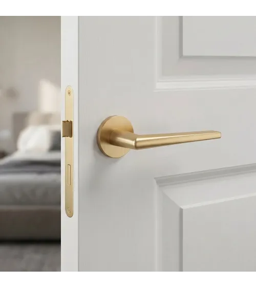 SALTA matt gold door handle design handle