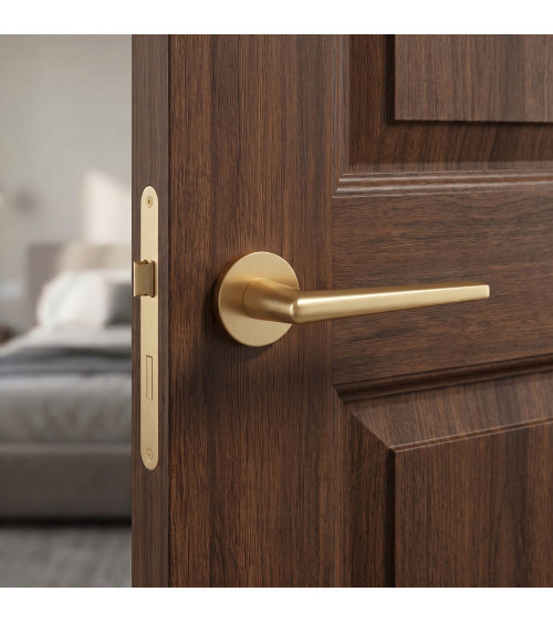 SALTA matt gold door handle design handle