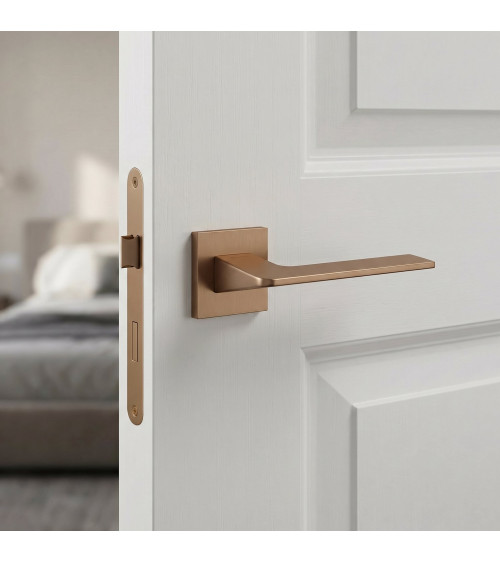 Light brown OMA door handle designer handle