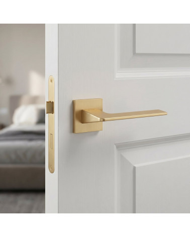 OMA matt gold door handle