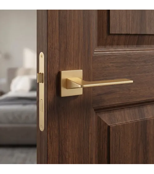 Matt gold OMA door handle designer handle