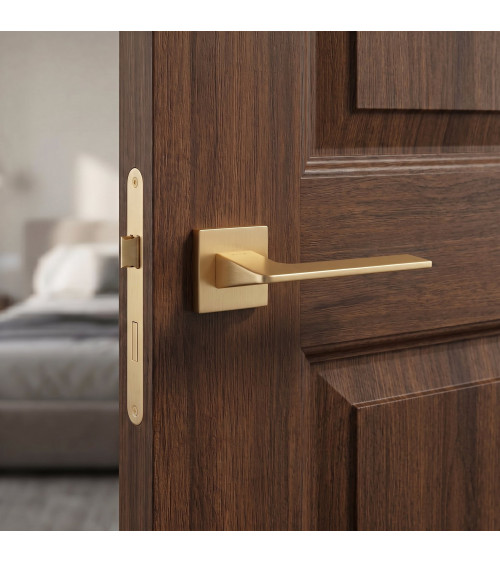 Matt gold OMA door handle designer handle