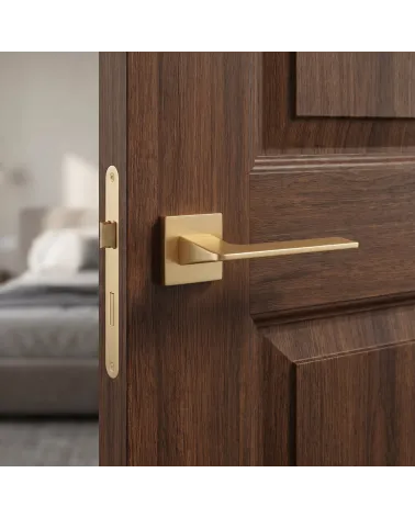 OMA matt gold door handle
