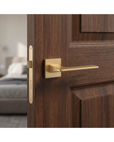 OMA matt gold door handle